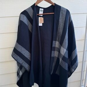 NWT Wool rich Poncho